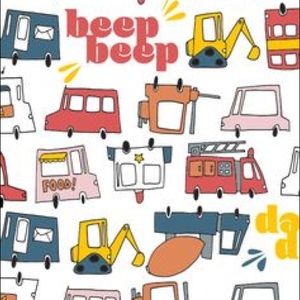 Honest Sweet Rides Print Diaper